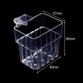Aquarium Plant Basket Transparent Fish Tank Hanging Decorations Pot Aquatic Plants Holder Aquatic Plant Cup Fish Tank Planter. 