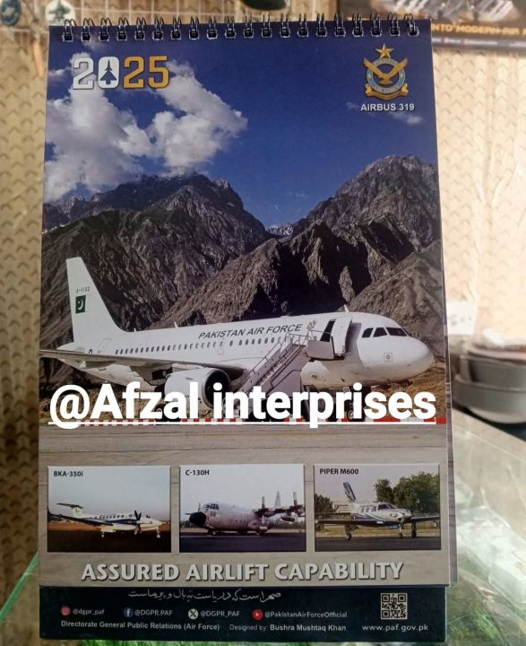 Table Calendar PAF 2025 / Table calendar PAF / table calendars