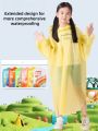 Children's Disposable Portable Raincoat for Outdoor School Travel convenient Rainwear for Easy Carry.