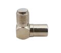 2 PcsTV and LCD/LED TV Cable Pin L Shape with 2 Connector RG6 |2 Pcs TV and LCD/LED TV Cable Pin | L Shape RG6 Connector | High-Quality Coaxial Cable Pin for Clear Signal | Durable and Reliable TV Accessories for Home and Office Use. 
