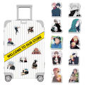 50Pcs Cartoon Jujutsu Kaisen Stickers DIY Laptop Skateboard Kids Cool Sticker Itadori Yuji Satoru Gojo Anime Decal Toys. 