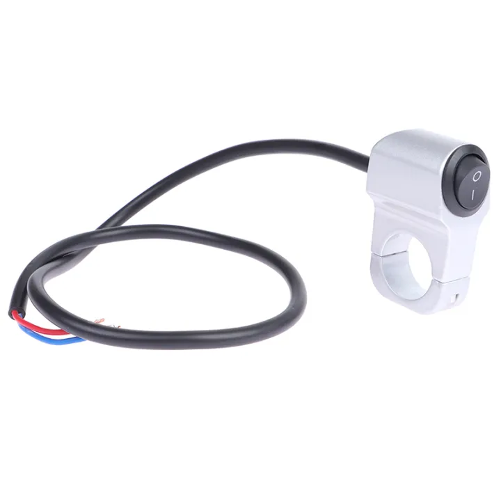 Motorcycle%20Handlebar%20Headlight%20ON/OFF%20Switch%20Scooter%20ATV%20Aluminum%20Alloy%202-Wire%20Black%20Light%20Waterproof%20Switchs%2012V%20-%20Image%206