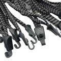 2PCS Luggage Straps Elastic Rope Luggage Three Ropes Elastic Mountain Bike Shelf Fixed Bundling Strap Tension Rope Accessories. 