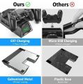 COOLING Stand OIVO MULTIFUNCTIONAL cooling Stand for ps4 series very high quality COOLING Stand with led light indicator Black COLOR. 