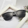 1/2/3pcs Anti Myopia Astigmatism Glasses With Perforated Vision Fatigue Pinhole Glasses For Male And Female Vision Improvement.