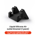 YZ For Tesla Model 3 Y Highland Juniper Car Phone Holder Air Vent Clip Mobile Cell Phone Stand In Car Liquid Silicone Air Outle.