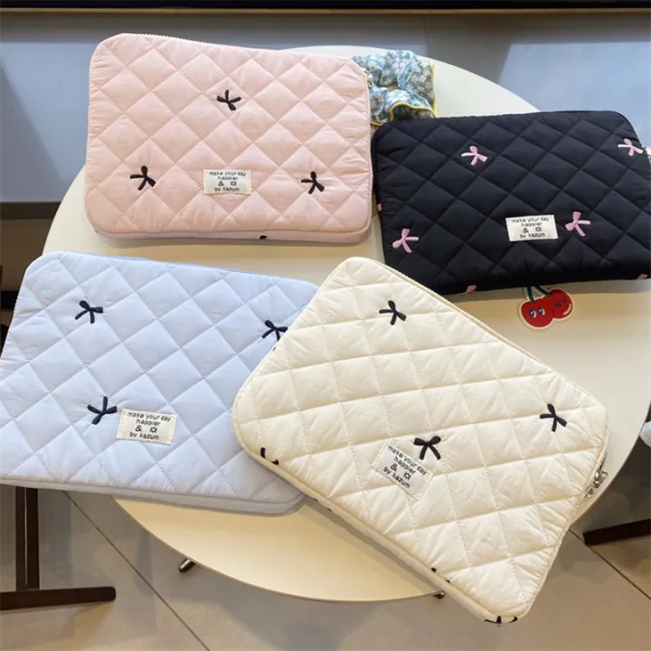 Cute%20Bow%20Graphic%20Laptop%20Bag%20Tablet%20Sleeve%20Case%2011%2013.3%2014%2015.6%20Inch%20For%20Macbook%20Air%2013%20Pro%20Xiaomi%20Lenovo%20Dell%20Notebook%20Soft%20Case%20-%20Image%202