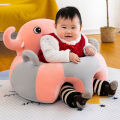 1Pcs Baby Support Seat Sit Up Soft Chair Cushion Sofa Plush Pillow Toy Animal Sofa Seat Pad baby seat cover (Without filler).