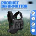 Lightweight Running Chest Pack for Hiking Outdoor Activities Marathon Bicycle Race Vest Bag No Water Bladder. 