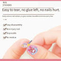 5pcs/set Cartoon Hello Kitty 3D Nail Stickers Press on Nails Sanrio Melody Kuromi Nail Art Decoration Fun Anime Nail Art Decals. 