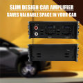 4-Channel Car Amplifier (60Wx4) 240W Max Power for Large Display Android Devices Audio Subwoofers and Speakers Car Stereo AMP.