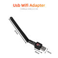 USB Wifi Adapter 150Mbps 2.4 ghz Antenna USB 802.11n/g/b Ethernet Wi-fi dongle RTL8188 Wireless Network Card for PC Windows. 