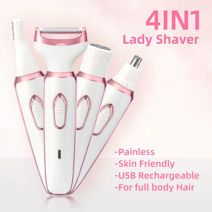 4%20In%201%20Electric%20Lady%20Shaver,%20Body%20Hair%20Removal%20Epilator,%20Painless%20Cordless%20Trimmer%20Razor,%20%20For%20Women%20-%20Image%204