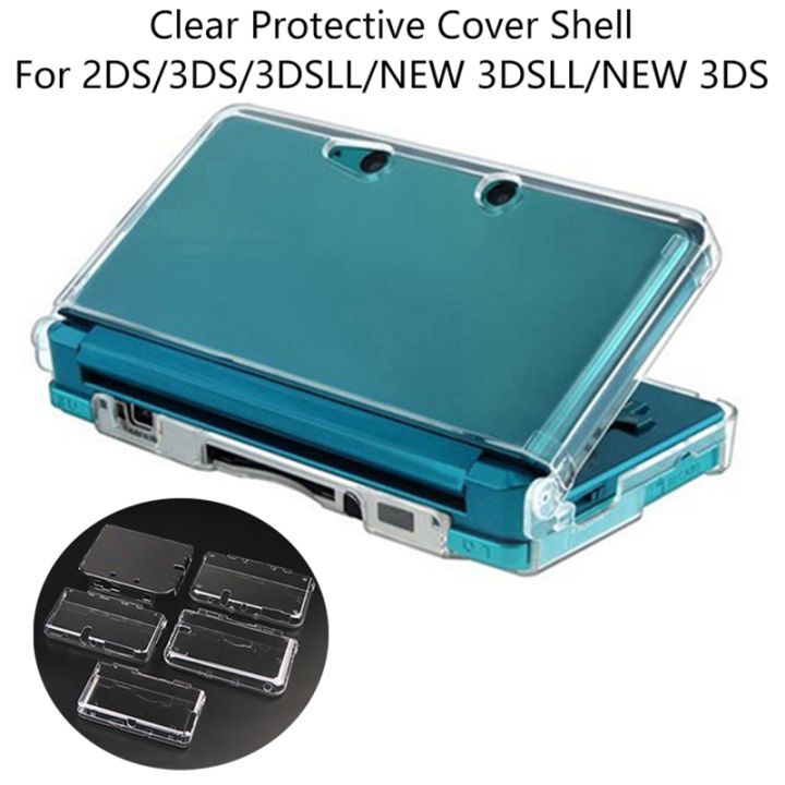 For%202DS%203DS%203DSLL%20NEW%203DSLL%20NEW%203DS%20Clear%20Split%20Shell%20Transparent%20Protective%20Cover%20Case%20Screen%20Film%20LCD%20Screen%20Protector%20-%20Image%205