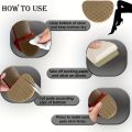 4 Pieces of Anti Slip  Shoe Sole Pads - Can Enhance Stability, Noise Reduction, and Protect Shoe Insoles. 