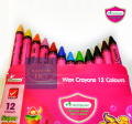 Master Art crayons super jumbo stick XXXL Super Giant 12 colors-Super Jumbo crayon 12 colours (XXL). 
