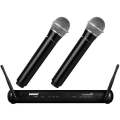 Professional Wireless Microphone System Shure  Dual Handheld Mic With Receiver For Karaoke Stage Ktv Singing Microfone Sem Fio Microfono Mike. 
