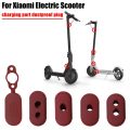 Waterproof Cover Charge Port Case For Xiaomi M365 Pro2 1S Electric Scooter Silicone Plug Cap Battery Power Charger Sleeve. 