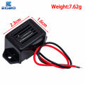 5PCS EGBO Alarm Buzzer DC 12V 85dB Mini Electronic Alarm Buzzers Constant Tone.