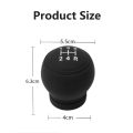 Gear Shift Knob Silicone Cover Gear Rod Protector Dustproof WaterProof Lever Handle Skin Nonslip Manual Shifter Universal. 