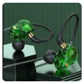 MKB M808 Gaming Ear Dual driver Extra Bass Earphones. 