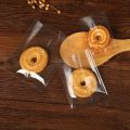 Semi-transparent sander sealing bag handmade soap bag baking snowflake crisp moon cake bagging food packaging bag 100/ piece.