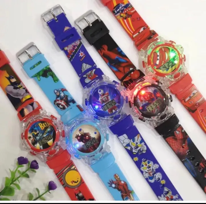 Spider%20Man%20Watch%20With%20Light%20-%20Image%203