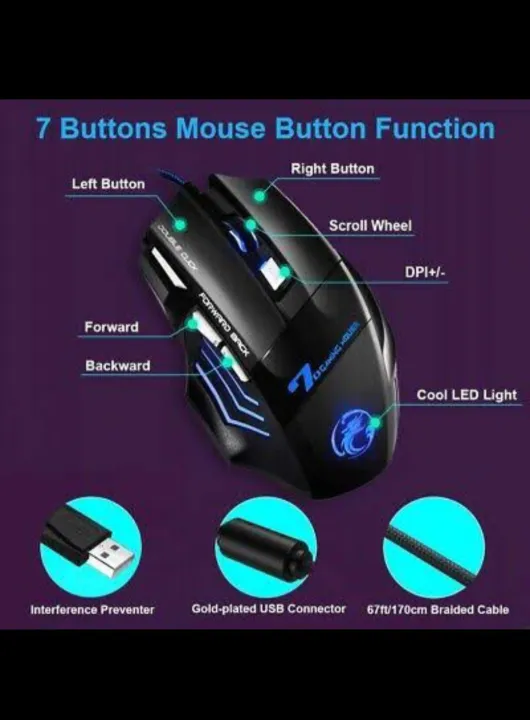 Dark%20Knight%20G950%20Wired%20E-Sports%20Optical%20Gaming%20Mouse%20-%20Image%207