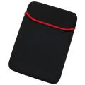 Double Face laptop bag black red sleeve bag skin laptop case waterproof 10.5 inch 12.5 inch 14.5 inch. 