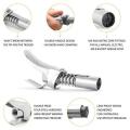 High pressure grease nipple (hand squeeze lock) 1/8 BSP "GTR" high pressure grease nipple locking head 10 psi non-standard grease nipple for all standard compressed cylinder Japan Quality. 