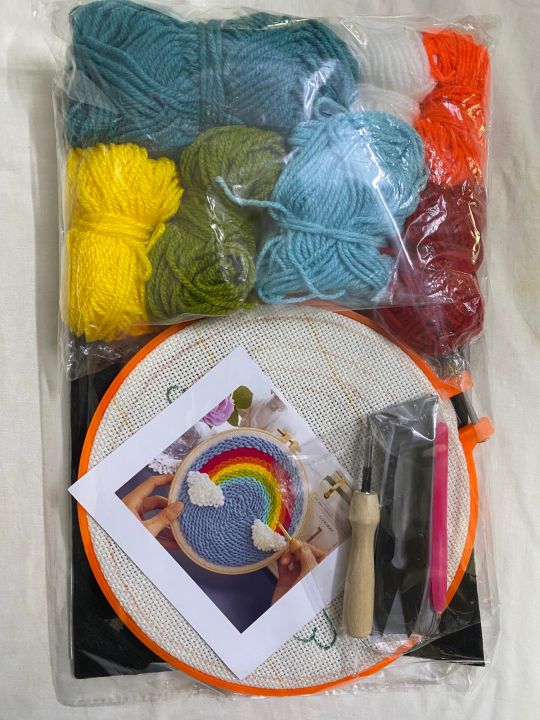 Embroidery%20Diy%20Punch%20Needle%20Starter%20Kits%20For%20Beginner%20Adults%20Handicrafts%20Yarn%20Painting%20For%20Home%20Decors%20Rainbow%20-%20Image%204