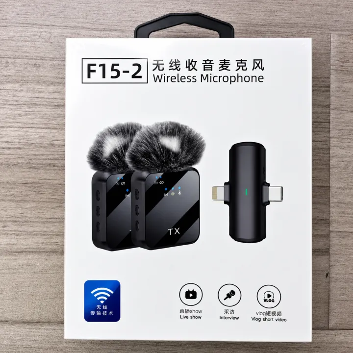 F15-2%20Wireless%20Lavalier%20Microphone%20Dual%20Mic%202%20in%201%20Clip%20Mic%20for%20Android%20iPhone%20Type-C%20Lightning%203.5mm%20Vlog%20Video%20Recording%20Interview%20Noise%20Reduction%20Wireless%20Microphone%20-%20Image%204