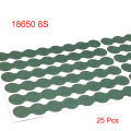 25-100pcs 18650 21700 26650 32650 Insulation Gasket Li-ion Battery Cell Barley Adhesive Paper Insulate Tool Glue Electrode Pads.
