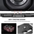 New Version) SMALLRIG Cage Compatible with BMPCC 4K, 6K, Camera Cage for Blackmagic Pocket Cinema Camera 4K with Anti-twist Mechanism and Mounting Points - 2203B. 