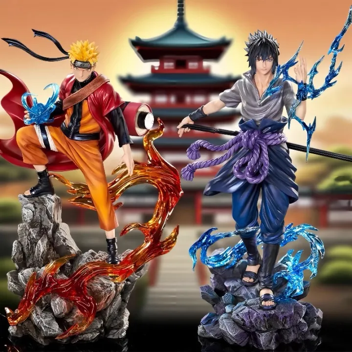 New%2022cm%20Anime%20Naruto%20Figure%20Uzumaki%20Naruto%20Uchiha%20Sasuke%20Action%20Statue%20Pvc%20Statue%20Desktop%20Ornament%20Collectible%20Model%20Toy%20%20-%20Image%205