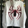 MI'TESORO Spiderman Hoodie Zipper Spider-Man Unisex Hoodies Full Zip Hooded Sweatshirts. 