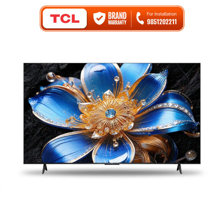 TCL 55 P7L Premium QLED Smart 4K Ultra HD Google TV, Dolby Vision · Atmos, AiPQ Processor, ONKYO 2.0 Hi-Fi System, TCL AI, 60Hz Refresh Rate, Youtube, Netflix, Free To Air Decorder