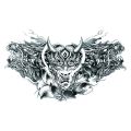 Disposable Tattoo Sticker, Fake Tattoo for Woman, Waterproof Body Art Tattoo for Couples Letter Lotus Flower Temporary Tattoo.