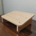 Footrest for Office & Home Under Desk Wooden Foot Rest Foot stool. 