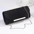Fashion Elegant Clutch Bag New 2023 Hot Selling Chain Dinner Bag Bride Bridesmaid Lady Handbag Factory Outlet. 