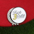 1 Pcs Golf Ball Marker For Golfers Golf Cap Clips With Magnet Mark Golf Ball Position Removable Metal Drop Ship.