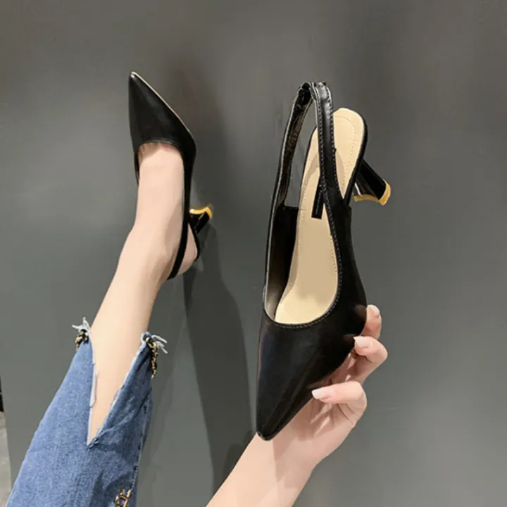 Summer%20Fashion%20New%20Breathable%20Pointed%20Toe%20Stiletto%20Heel%20PU%20Comfortable%20and%20Elegant%20Women's%20Shoes%20Shallow%20Mouth%20%20Sandals%20-%20Image%203