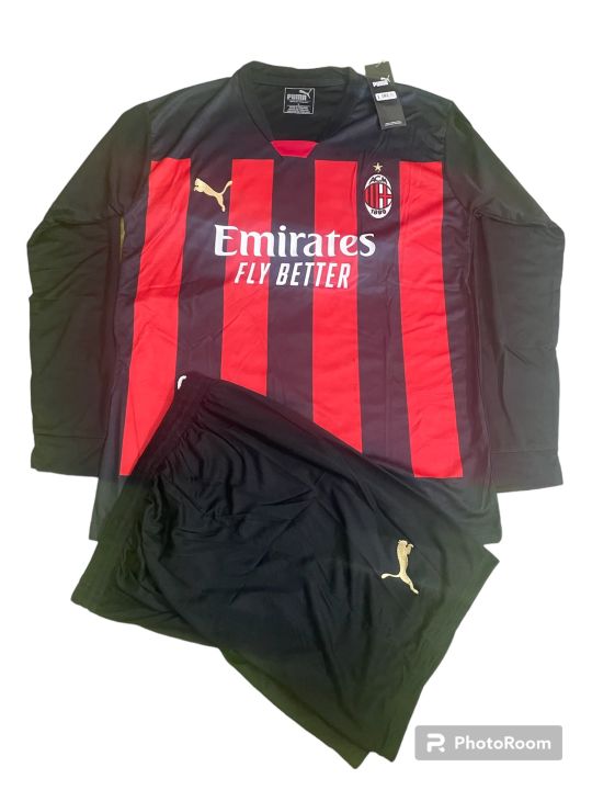 AC Milan kit  T-Shirt/short Availble Full selves for adults premium quailty full kit