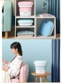 Mini Washing machine bucket portable foldable. 