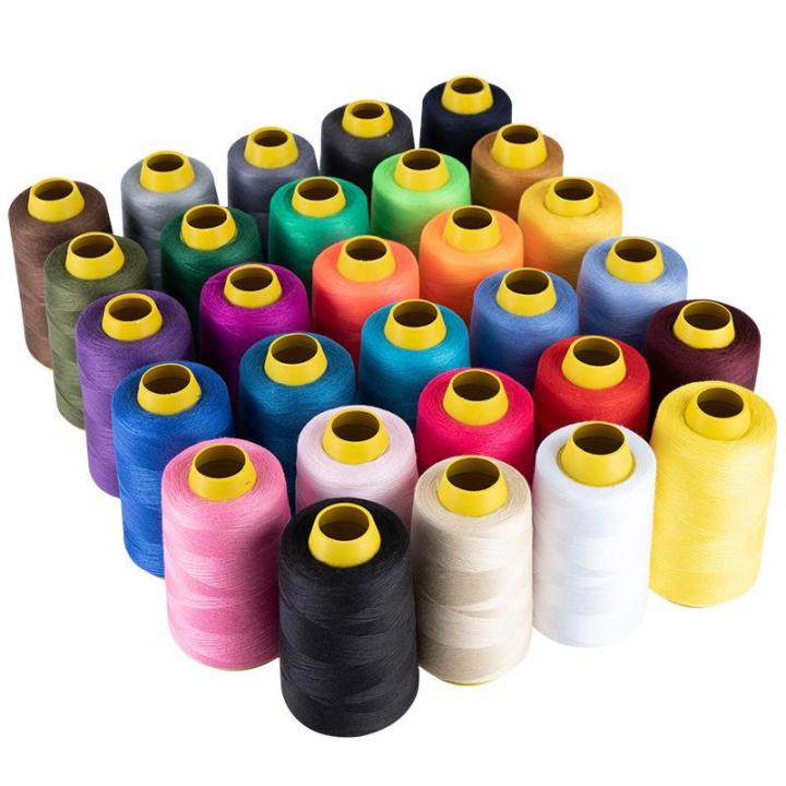 1500 Yards Tough Polyester Sewing Thread Professional Sewing Machine Threads For Sewing Needle Size 11 14 Not Easily Broken