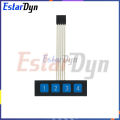 4 12 16 20 Key Button Membrane Switch 1x4 3x4 4x4 4x5 Keys Matrix Array Keyboard Keypad Control Panel DIY Kit For Arduino. 