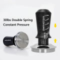 Coffee Tamper Constant Pressure Double Spring 51mm 53mm 58mm Espresso Distributor For Delonghi Breville Accessories Barista Tool. 