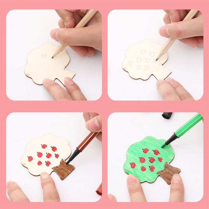 20pcs%20Montessori%20Kids%20Drawing%20Toys%20Wooden%20DIY%20Painting%20Stencils%20Set%20Craft%20Toy%20Coloring%20Puzzle%20Educational%20Toys%20For%20Children%20%20-%20Image%204