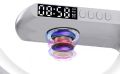 G speaker multifunctional 4 in 1 RGB lights desk lamp wireless charging and clock alarm rechargeable gaming setup decoration speaker full running item Abs plastic hi -fi quality performance amplifier desktop speaker. 