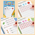 32-Page Children's Handwriting Practice Book, English Alphabet Letters, Tracing and Writing Pen Control Training Book, Children's Early Education Workbook, Learning to Write, Suitable for Home and School Writing Aids. 